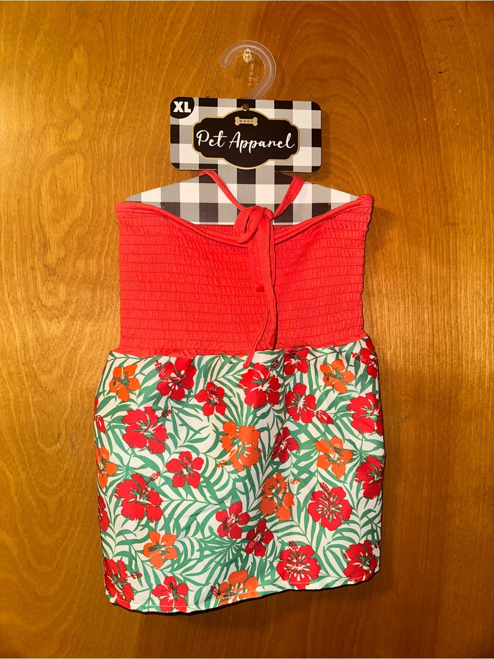 Woof Pet Apparel Hawaiian Sun Dress- Size XL